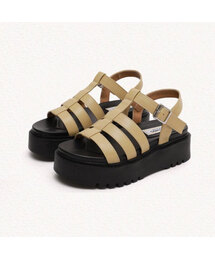 レックスレックスTストラップチャンキープラットフォームサンダル_3color 6cm