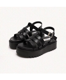 レックスレックスTストラップチャンキープラットフォームサンダル_3color 6cm