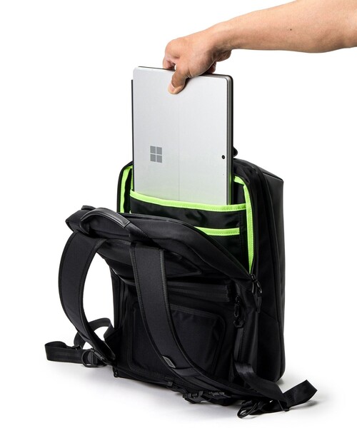 beruf baggage(ベルーフバゲッジ)の「【beruf baggage/ベルーフ バゲージ】brf-GR26-WPL URBAN EXPLORER NARROW 20周年記念モデル(バックパック/リュック・メンズ・ブラック・FREE)」の8枚目の写真