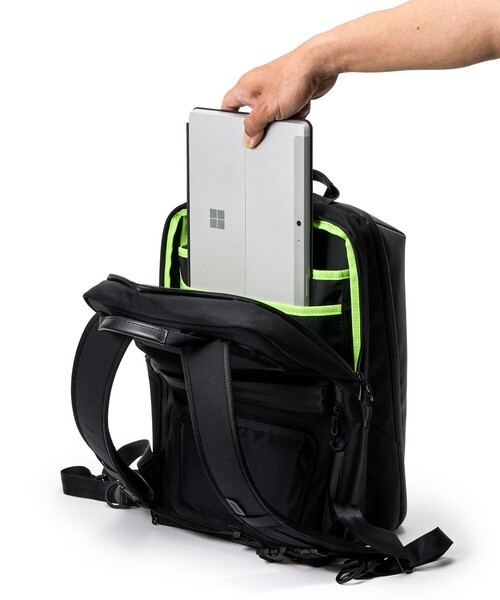 beruf baggage(ベルーフバゲッジ)の「【beruf baggage/ベルーフ バゲージ】brf-GR26-WPL URBAN EXPLORER NARROW 20周年記念モデル(バックパック/リュック・メンズ・ブラック・FREE)」の9枚目の写真