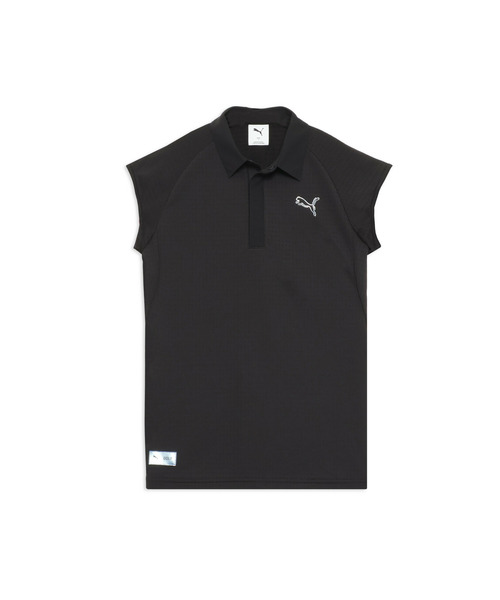 PUMA(プーマ)の「PUMA プーマ ウィメンズ ゴルフ シャドウキャット ジク 半袖 ポロシャツ(ポロシャツ・レディース・ホワイト系その他/ブラック/ブルー系その他・X-LARGE/MEDIUM/SMALL/LARGE)」の7枚目の写真