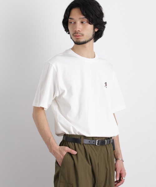 NANO universe(ナノユニバース)の「ナノベア Tシャツ 半袖 ベースボール(Tシャツ/カットソー・メンズ・その他1/その他2/その他3/その他4・S/M/L)」の1枚目の写真