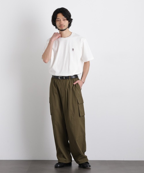 NANO universe(ナノユニバース)の「ナノベア Tシャツ 半袖 ベースボール(Tシャツ/カットソー・メンズ・その他1/その他2/その他3/その他4・S/M/L)」の9枚目の写真