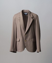 MAISON SPECIAL（メゾンスペシャル）の「《UNISEX》Clear Trichotine Relax-Over 2B Tailored Jacket クリアトリコチンリラックスオーバー2Bテーラードジャケット【MAISON SPECIAL メゾンスペシャル】■セットアップ対応■（テーラードジャケット）」