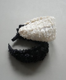 et.UNiVER（エトユニベール）の「Sheer petal head band（カチューシャ）」