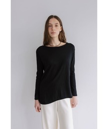 Studio Doe（スタジオドー）の「Studio Doe Asymmetrical Textured Pullover（Tシャツ/カットソー）」