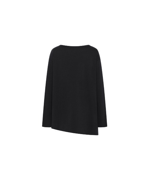 Studio Doe(スタジオドー)の「Studio Doe Asymmetrical Textured Pullover(Tシャツ/カットソー・レディース・ブラック・MEDIUM/SMALL)」の9枚目の写真