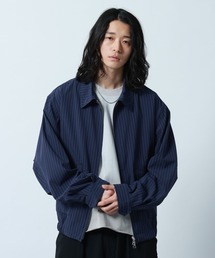 RAGEBLUE | 【LUXURY+EASY】OVER SIZE DRAPE ZIP JACKET / ラグイージージップブルゾン【セットアップ対応】(ブルゾン)