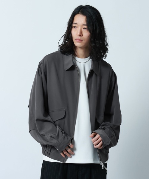 自由区　ウエストシェイプ ショートブルゾン　44 大きいサイズ　定価33000円 WASHINGTON WAISTPACK（ワシントンウエストパック）JELLY KELLY (緑