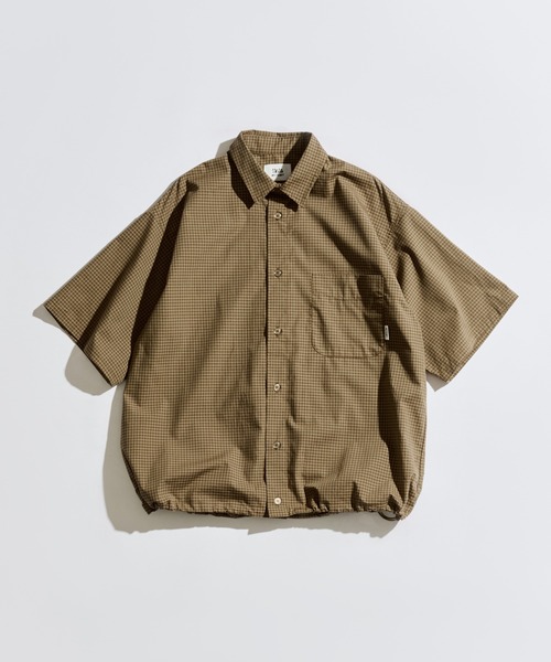 MICRO CHECK S/S SHIRT / マイクロチェックS/Sシャツ（シャツ/ブラウス