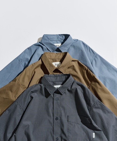 MICRO CHECK S/S SHIRT / マイクロチェックS/Sシャツ（シャツ/ブラウス