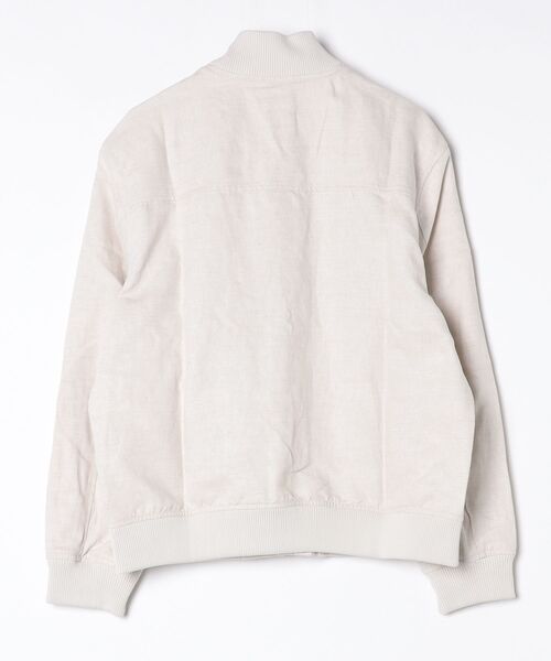BANANA REPUBLIC FACTORY STORE（バナナリパブリック ファクトリーストア）の「BANANA REPUBLIC FACTORY STORE　　リネンブレンド ボンバージャケット（その他アウター・メンズ・ベージュ/オリーブ・XL/L/M/S）」の3枚目の写真