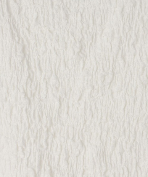 LOWRYS FARM（ローリーズファーム）の「シャーリングタンク 657697（タンクトップ・レディース・ブラック/アイボリー/ホワイト・FREE）」の8枚目の写真