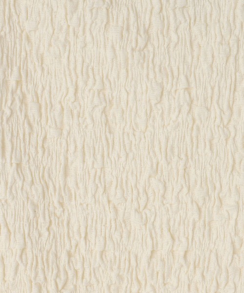 LOWRYS FARM（ローリーズファーム）の「シャーリングタンク 657697（タンクトップ・レディース・ブラック/アイボリー/ホワイト・FREE）」の9枚目の写真