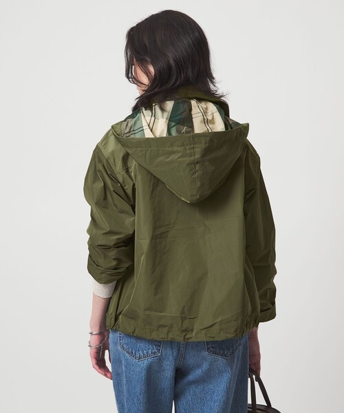 Barbour（バブアー）の「【WEB限定】＜Barbour＞Weaver シャワープルーフ ジャケット（カバーオール・レディース・オリーブ/ブラック・34）」の9枚目の写真