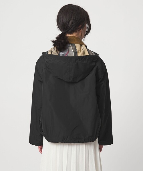 Barbour（バブアー）の「【WEB限定】＜Barbour＞Weaver シャワープルーフ ジャケット（カバーオール・レディース・オリーブ/ブラック・34）」の14枚目の写真
