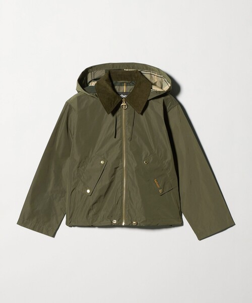 Barbour（バブアー）の「【WEB限定】＜Barbour＞Weaver シャワープルーフ ジャケット（カバーオール・レディース・オリーブ/ブラック・34）」の15枚目の写真