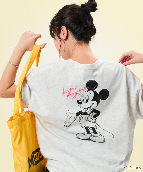 セール】限定展開 DISNEY/ディズニー/ミッキーマウス/バックプリント