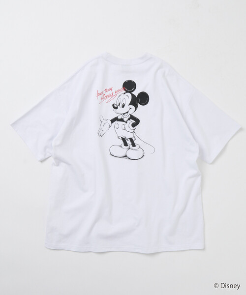 セール】限定展開 DISNEY/ディズニー/ミッキーマウス/バックプリント