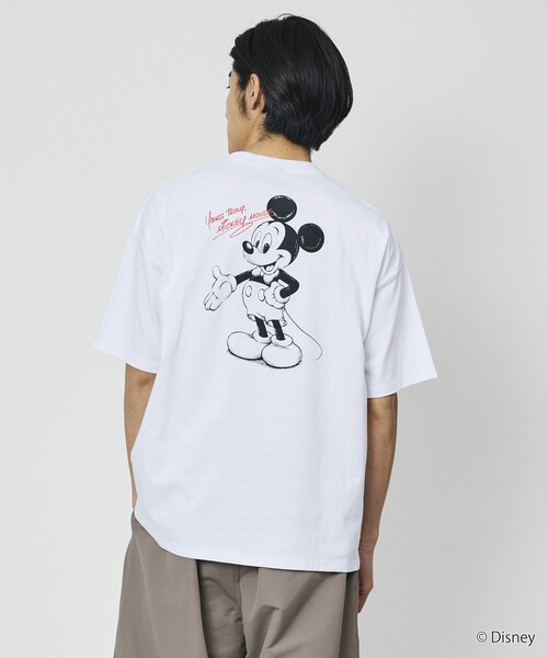 セール】限定展開 DISNEY/ディズニー/ミッキーマウス/バックプリント