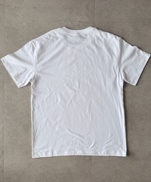 pyornim(ピョルニム)の「【26年春夏新作】コットン 手書きイラストプリント オーバーサイズ Tシャツ(Tシャツ/カットソー・レディース・ホワイト/グレー・L)」の4枚目の写真