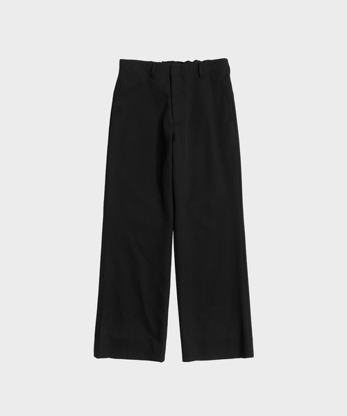 CONZ（コンズ）の「trim fit trousers straight/新型パンツ/セットアップ/NVRFRGT（スラックス・メンズ・ダークグレー/ブラック/ストライプ・3/2/1）」の3枚目の写真