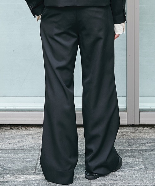 trim fit trousers straight/新型パンツ/セットアップ/NVRFRGT