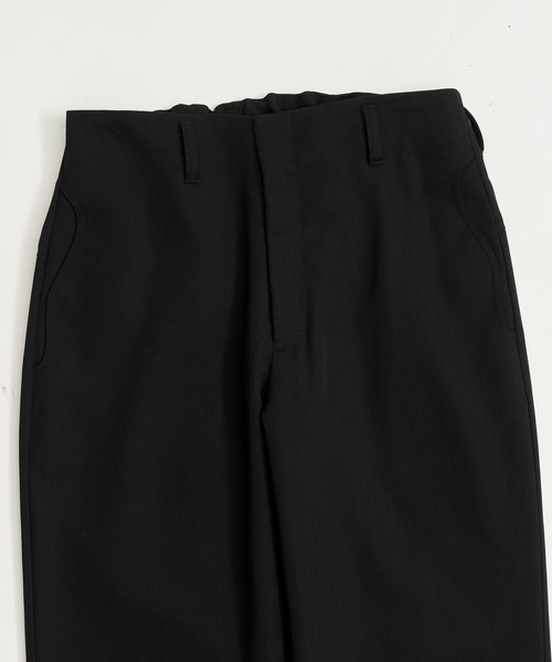 CONZ（コンズ）の「trim fit trousers straight/新型パンツ/セットアップ/NVRFRGT（スラックス・メンズ・ダークグレー/ブラック/ストライプ・3/2/1）」の5枚目の写真