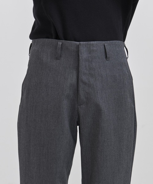 CONZ（コンズ）の「trim fit trousers straight/新型パンツ/セットアップ/NVRFRGT（スラックス・メンズ・ダークグレー/ブラック/ストライプ・3/2/1）」の18枚目の写真