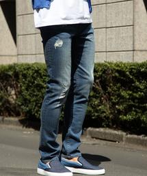 BEAUTY&YOUTH UNITED ARROWS | 【WEB限定】bｙ ∴ クラッシュデニム スキニー パンツ(デニムパンツ)