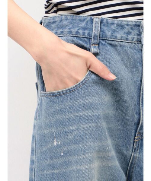 CALNAMUR（カルナムール）の「キーチャームデニムパンツ（デニムパンツ・レディース・ブラック/ブルー・SMALL/MEDIUM）」の9枚目の写真