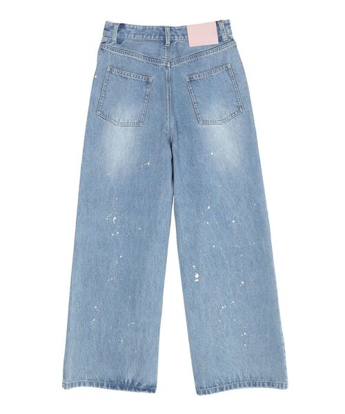 CALNAMUR(カルナムール)の「キーチャームデニムパンツ(デニムパンツ・レディース・ブラック/ブルー・SMALL/MEDIUM)」の9枚目の写真