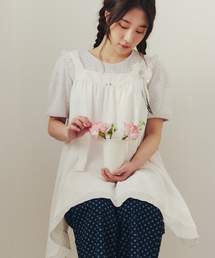 CELITAILS（セリテールズ）の「CHECK BABYDOLL DRESS_WHITE（ワンピース）」