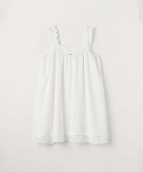 CELITAILS（セリテールズ）の「CHECK BABYDOLL DRESS_WHITE（ワンピース・レディース・その他・FREE）」の2枚目の写真