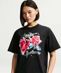 ナイキ スポーツウェア ウィメンズ ルーズ Tシャツ / Nike Sportswear Women's Loose T-Shirt IR7823-010 Black