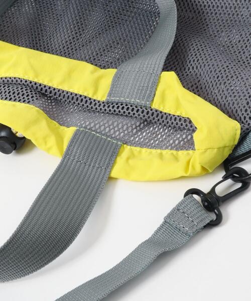 EKAL(エカル)の「TINY GARDEN PRODUCTS ストロール2WAYメッシュバッグ(ハンドバッグ・レディース・ブラック/グレー・ONE)」の10枚目の写真