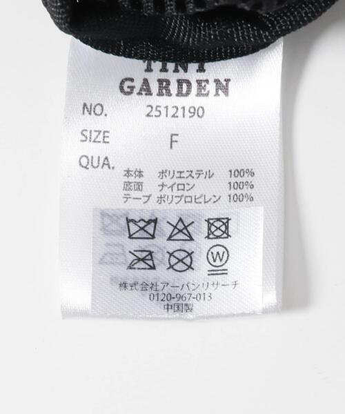 EKAL(エカル)の「TINY GARDEN PRODUCTS ストロール2WAYメッシュバッグ(ハンドバッグ・レディース・ブラック/グレー・ONE)」の20枚目の写真