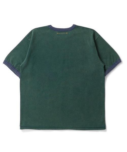UNION（UNION TOKYO）（ユニオン）の「UNION TOKYO BIG LOGO RINGER TEE ユニオントーキョー Tシャツ（Tシャツ/カットソー・メンズ・グリーン/ダークブラウン・XL/L/M/S）」の16枚目の写真