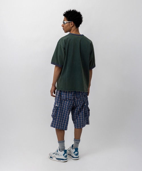 UNION（UNION TOKYO）（ユニオン）の「UNION TOKYO BIG LOGO RINGER TEE ユニオントーキョー Tシャツ（Tシャツ/カットソー・メンズ・グリーン/ダークブラウン・XL/L/M/S）」の21枚目の写真