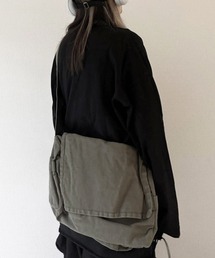 YACA（ヤーカ）の「cotton shoulder bag/コットンショルダーバッグ【unisex item】（ショルダーバッグ）」