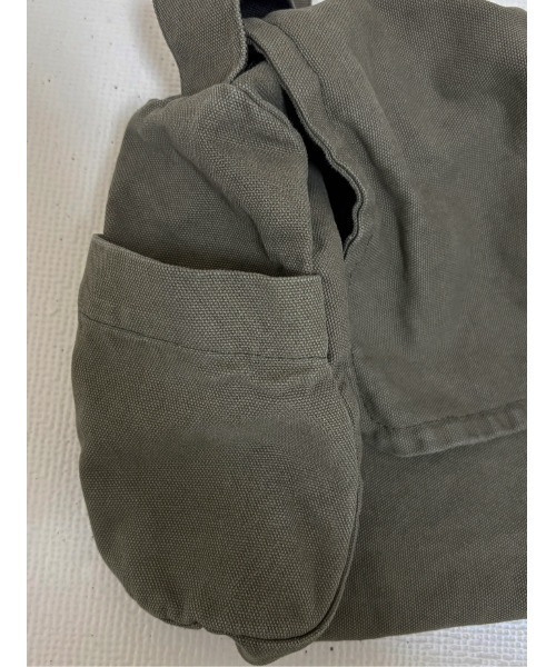 YACA(ヤーカ)の「cotton shoulder bag/コットンショルダーバッグ【unisex item】(ショルダーバッグ・レディース・ブラック/カーキ・FREE)」の11枚目の写真