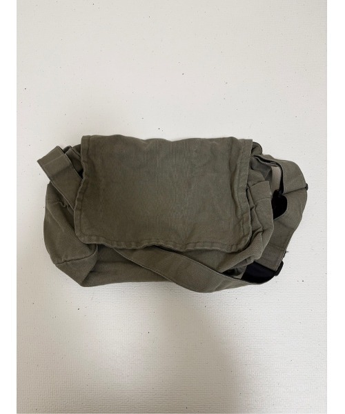 YACA(ヤーカ)の「cotton shoulder bag/コットンショルダーバッグ【unisex item】(ショルダーバッグ・レディース・ブラック/カーキ・FREE)」の14枚目の写真