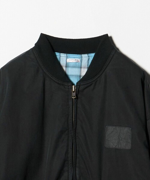 PERSON'S(パーソンズ)の「<PERSON'S SHOP> Blouson/ブルゾン(ライダースジャケット・メンズ・ブラック/オリーブ・M/L)」の11枚目の写真