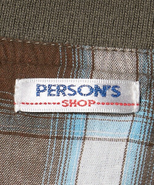 PERSON'S(パーソンズ)の「<PERSON'S SHOP> Blouson/ブルゾン(ライダースジャケット・メンズ・ブラック/オリーブ・M/L)」の14枚目の写真