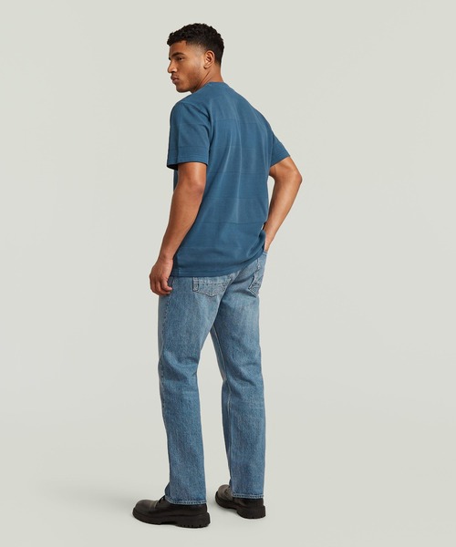 G-STAR(ジースター)の「Washed Jacquard T-Shirt/ウォッシュド加工ジャガードTシャツ(Tシャツ/カットソー・メンズ・グリーン系その他/グレー系その他/ブルー系その他・X-SMALL/MEDIUM/SMALL/LARGE/X-LARGE)」の12枚目の写真