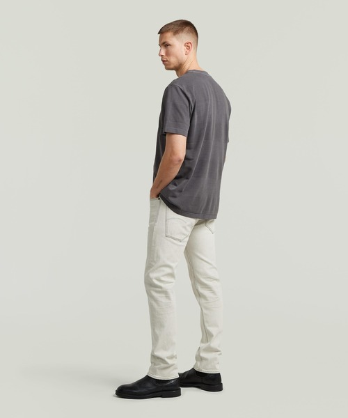 G-STAR(ジースター)の「Washed Jacquard T-Shirt/ウォッシュド加工ジャガードTシャツ(Tシャツ/カットソー・メンズ・グリーン系その他/グレー系その他/ブルー系その他・X-SMALL/MEDIUM/SMALL/LARGE/X-LARGE)」の19枚目の写真