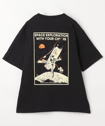 CHUMS | 限定展開 CHUMS/チャムス スペースブービースペースシップポケットTシャツ / Space Booby Spaceship Pocket T-Shirt(Tシャツ/カットソー)