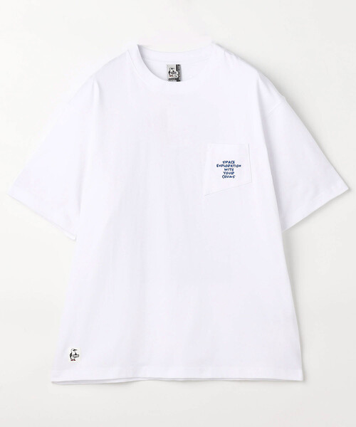 CHUMS（チャムス）の「限定展開 CHUMS/チャムス スペースブービースペースシップポケットTシャツ / Space Booby Spaceship Pocket T-Shirt（Tシャツ/カットソー・メンズ・ブラック/ベージュ/ホワイト・X-LARGE/LARGE/MEDIUM/SMALL）」の11枚目の写真