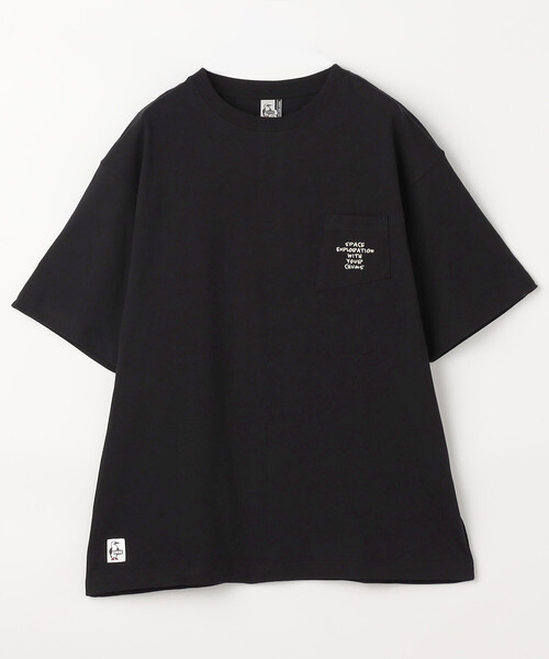 【新品・タグ付き】CHUMS　NASAスペースポケット　Ｔシャツ　黒　Ｌsize NASA スペースポケットTシャツ – Living Plaza Store