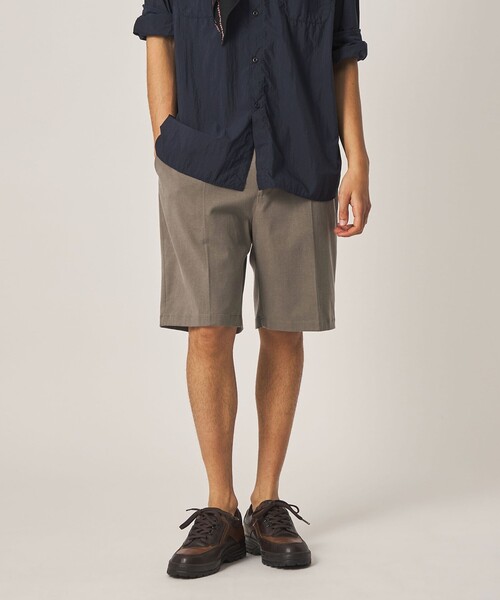 Steven Alan(スティーブンアラン)の「<Steven Alan> グレース ツイル アウト ワンプリーツ ショート パンツ(スラックス・メンズ・グレー/オフホワイト・XL/L/M/S)」の10枚目の写真